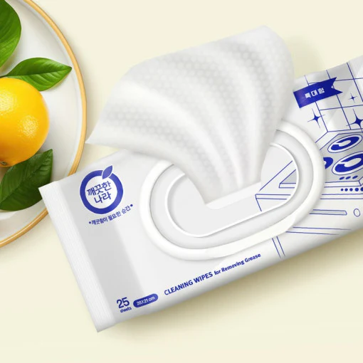 Kleannara Cleaning Wipes for Removing Grease 25wipes/1box - Image 3