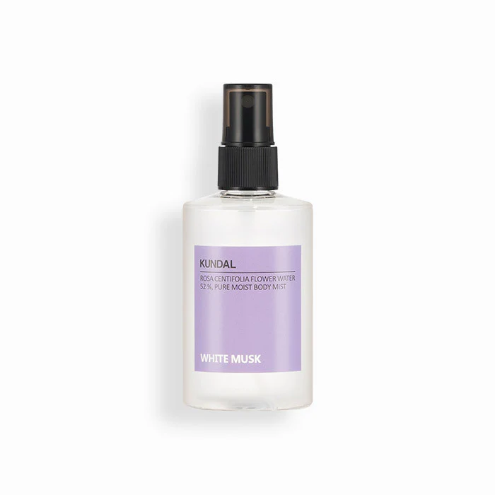 KUNDAL Pure Moist Body Mist 128ml (White Musk/Blanc) - Image 2