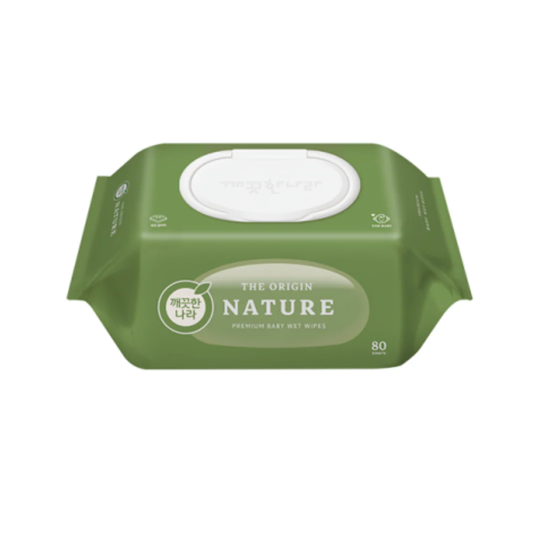 Kleannara Baby Care Wipes (The Origin Signature 70 sheets/Nature 80 sheets) - Image 2