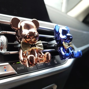 도그독 레인보우 크롬베어 차량용 방향제 D.O.G CUBIC&CHROM BEAR Car Air Freshener - Image 3