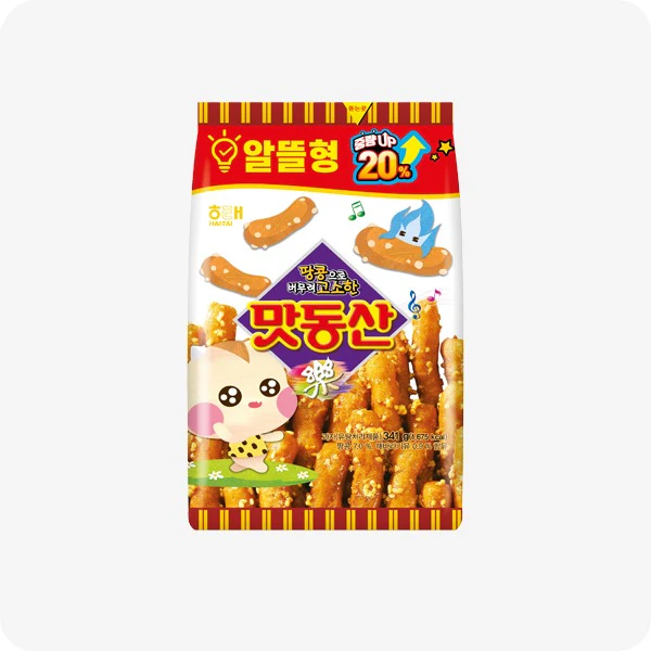 땅콩으로 버무려 고소한 해태 맛동산 341g