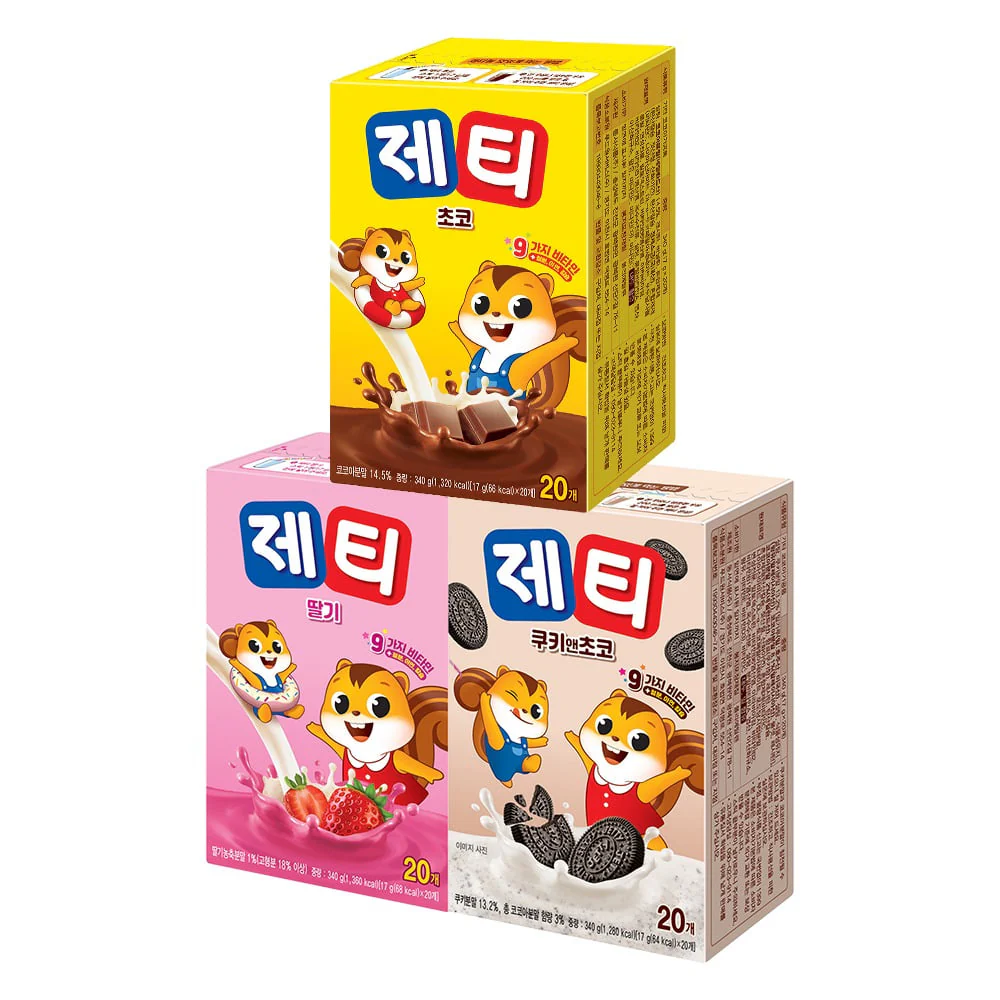 Jetty Choco/Cookie&Choco/Strawberry/Chocok