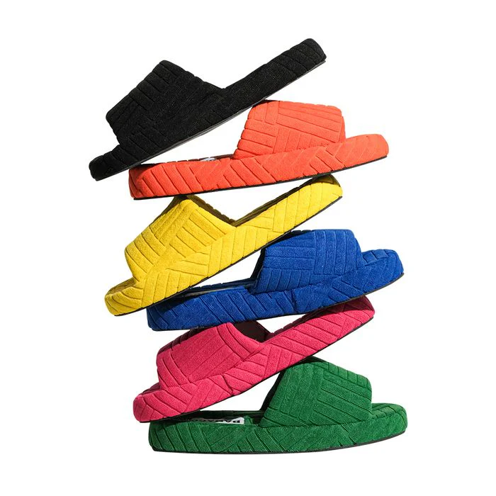 바나코 비비드 테리 룸 슬리퍼 (3가지 색상) Banaco Vivid Terry Room Slipper (3 Colors) - Image 3