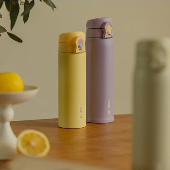 닥터하우스 아띠 원터치 보온병 Dr.Hows Arti One Touch Thermal Flask 2 sizes - Image 3