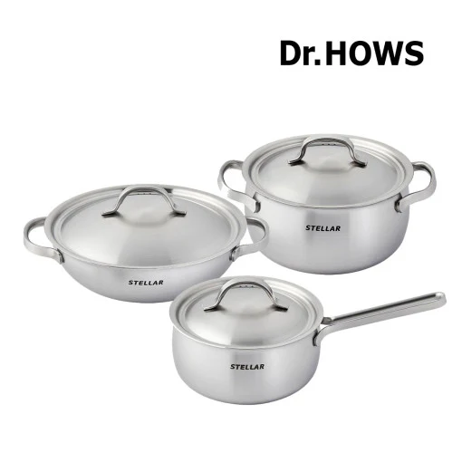 닥터하우스 IH 스텔라 냄비 Dr.Hows IH STELLAR Pot 3 kinds - Image 2