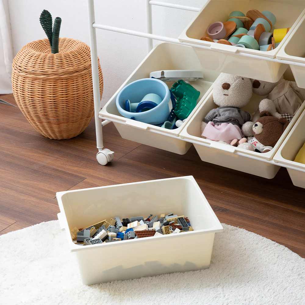 Don’t miss it! Damda Trolley Mobile Open Storage Rack (3x3) - Image 5
