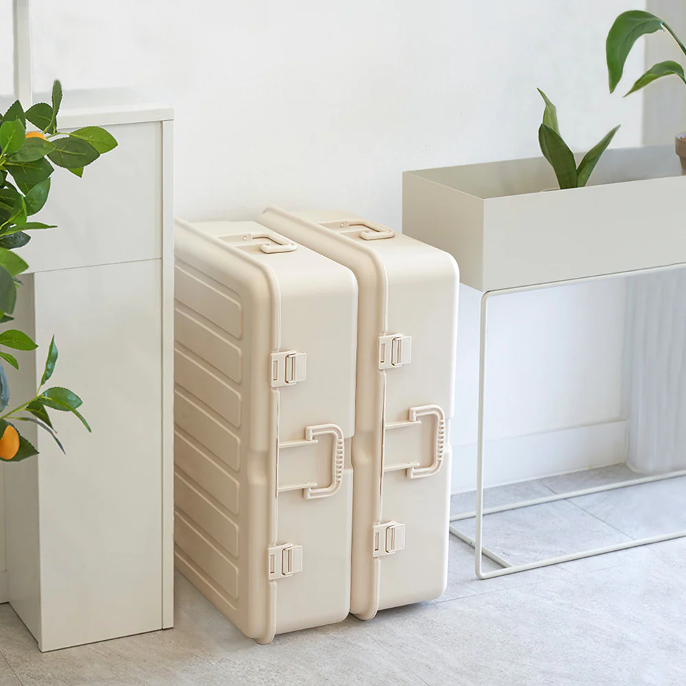 블랑 캐리어형 의류보관함 2개 세트 BLANC Clothing Storage Box 2set / 2 colours - Image 2