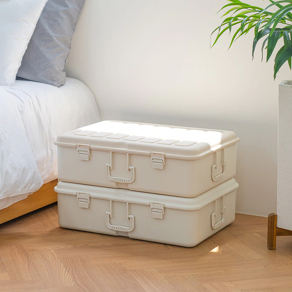 블랑 캐리어형 의류보관함 2개 세트 BLANC Clothing Storage Box 2set / 2 colours - Image 3