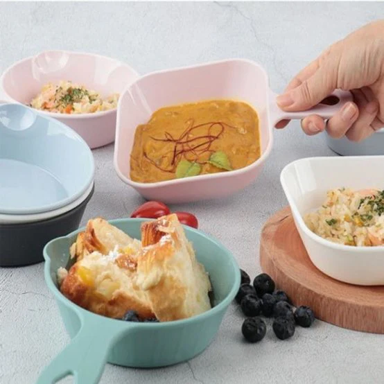 맥스 향균 손잡이 앞접시 5종세트 MAX Antibacterial Handle Side Plate 5-Piece Set