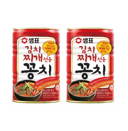 샘표 김치찌개용 꽁치 400g Sempyo Mackerel pike for kimchi stews 400g