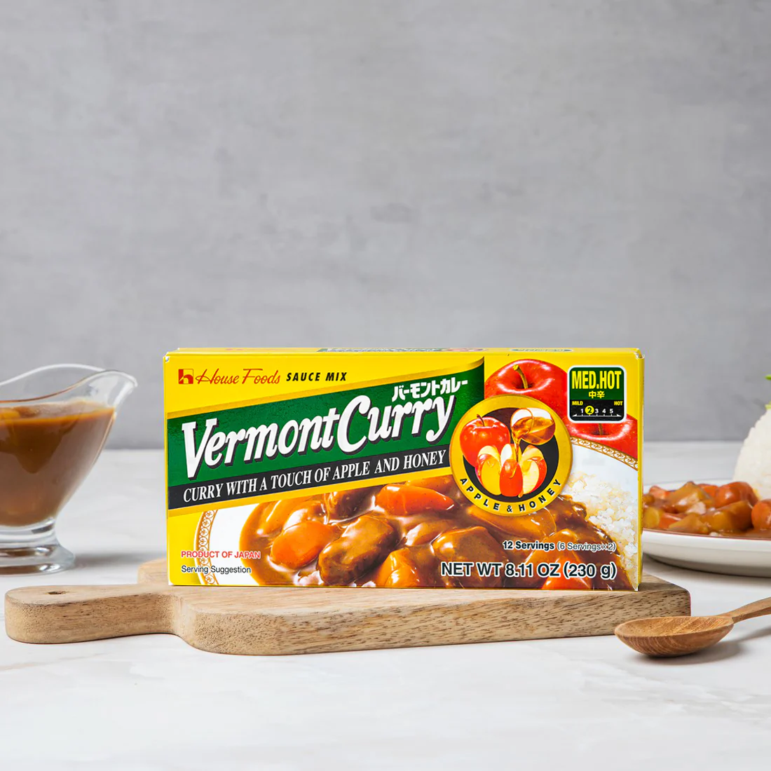 하우스 버몬트 커리 House Vermont Curry with a touch of apple and honey 230g - Image 3