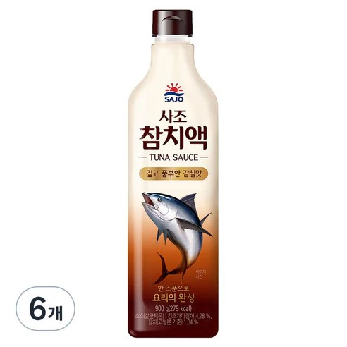사조 홍게액 / 참치액 SAJO Red Crab Sauce / Seasoned Tuna Sauce 900ml - Image 2