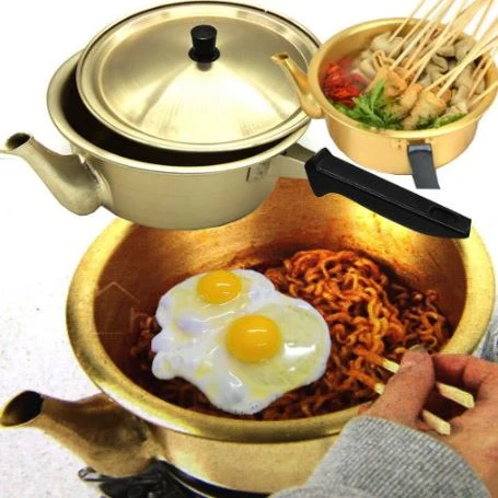 양은 주전자 냄비 YELLOW QUICK-HEATING KETTLE POT 18cm
