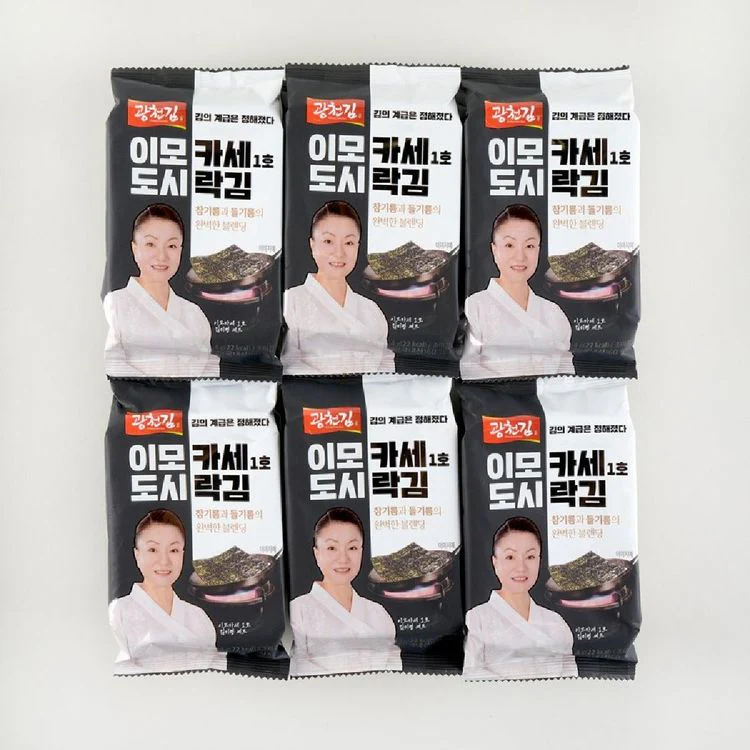 Imokase Seasoned Seaweed for Lunchbox 4gX12ea - Image 2