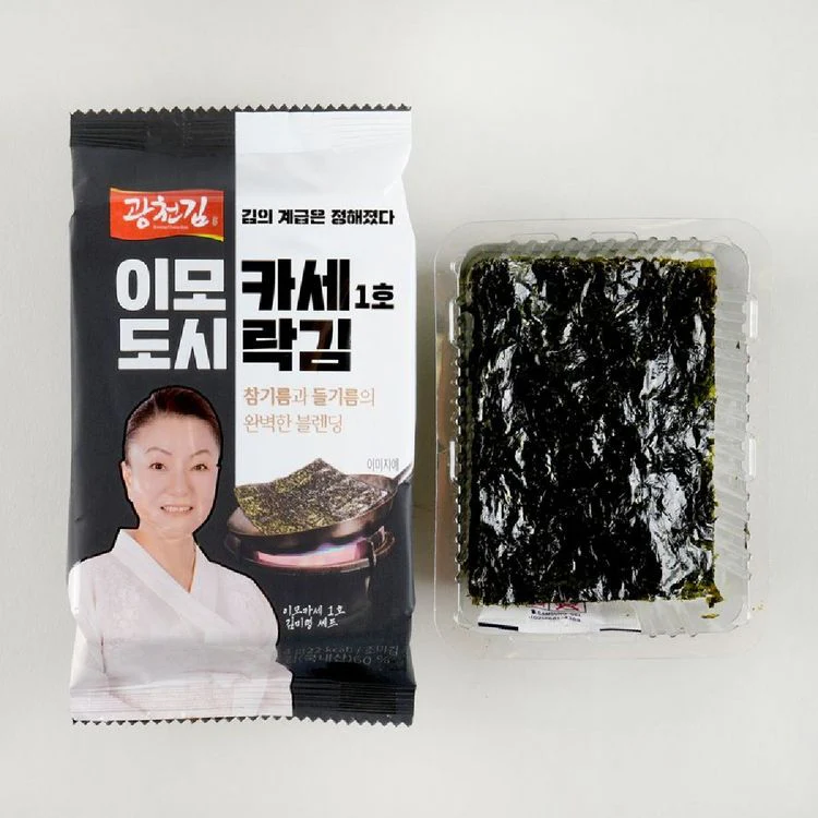 Imokase Seasoned Seaweed for Lunchbox 4gX12ea - Image 3