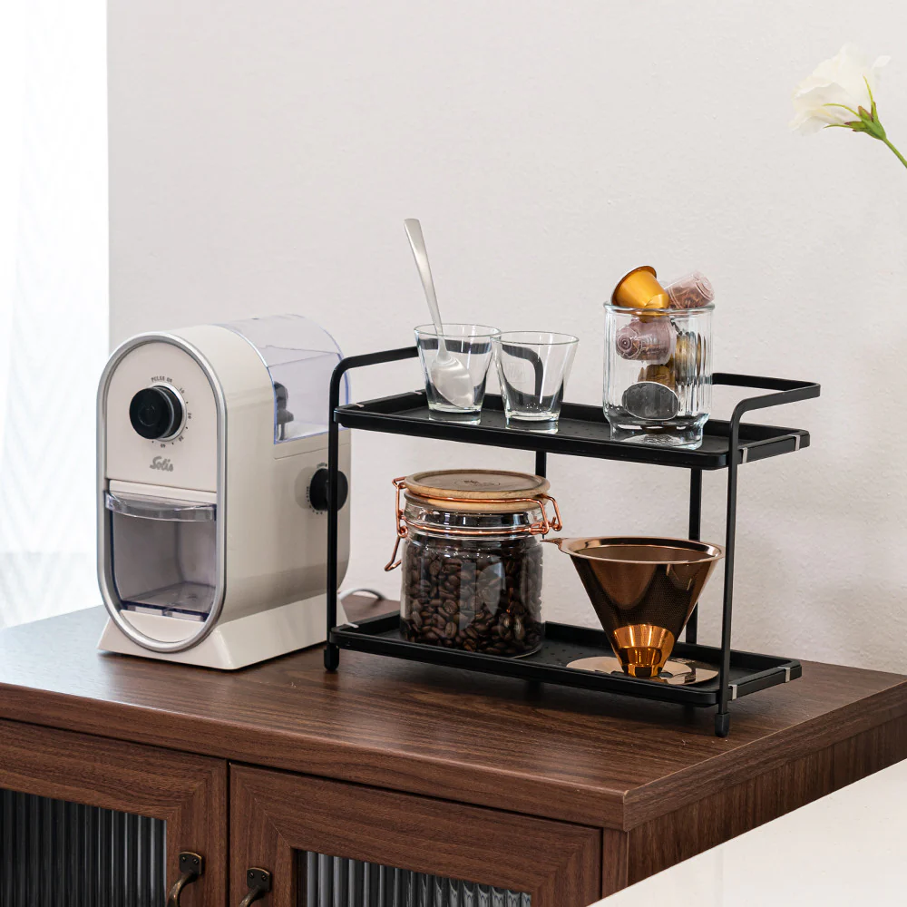 CLEARANCEโจ๐ ํ๋์ฝ ๋ฉํฐ ์ฃผ๋ฐฉ ์ ๋ฐ Multi cruet shelf