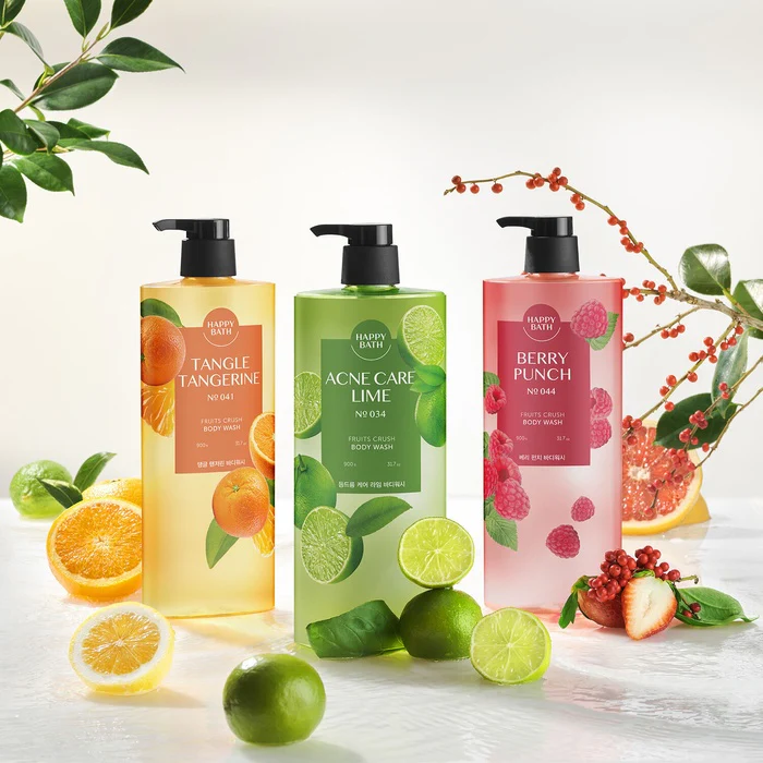 해피바스 바디워시 HAPPY BATH FRUITS CRUSH BODY WASH 900g