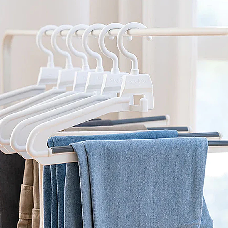 SPECIAL PRICE๐ฅ Smart Slim Pants Hanger Grey 10p