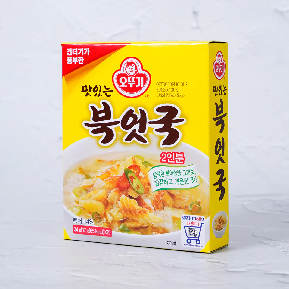 건더기가 풍부한 오뚜기 국 시리즈 Ottogi Instant Stew Series