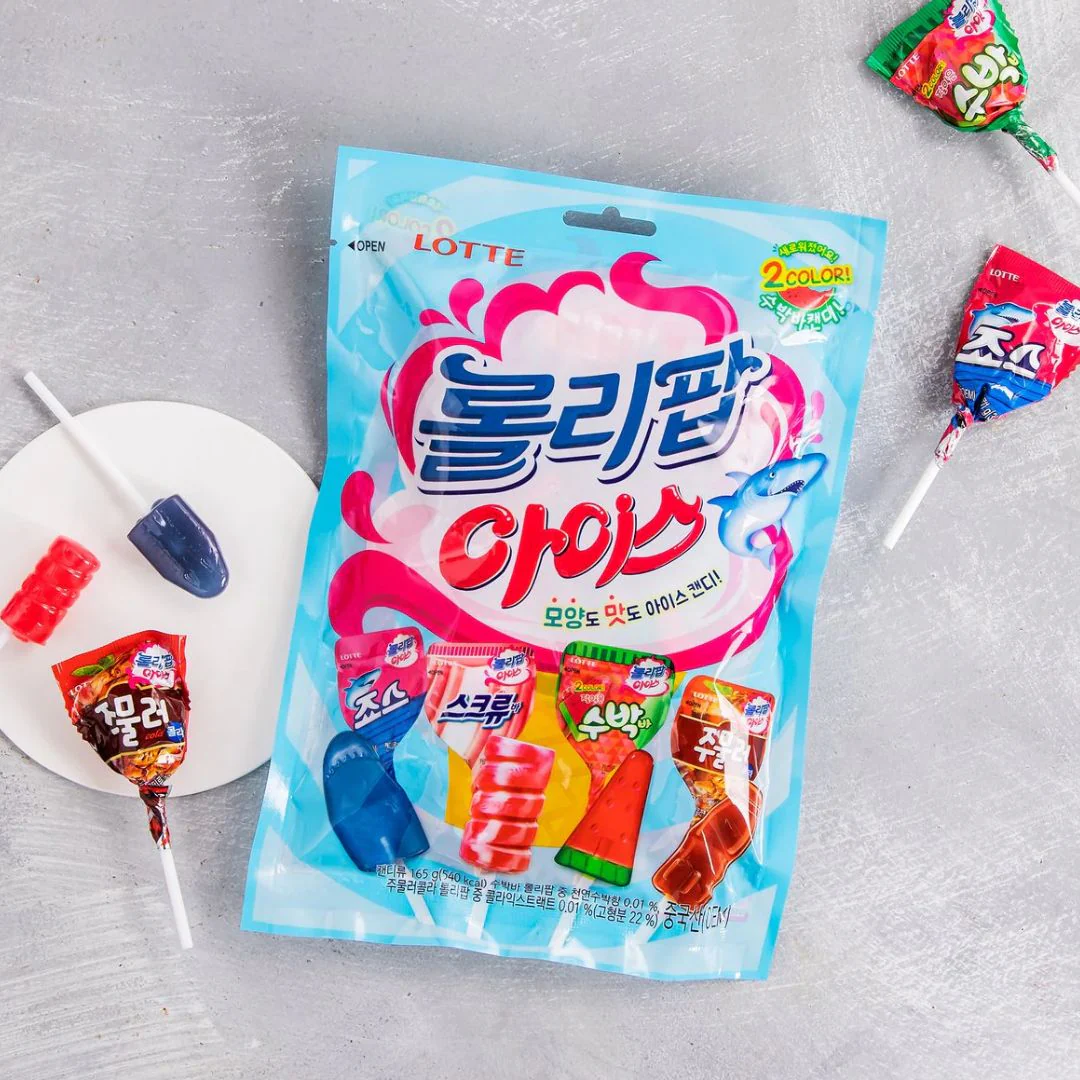 Lotte Lollipop Ice Candy 132g