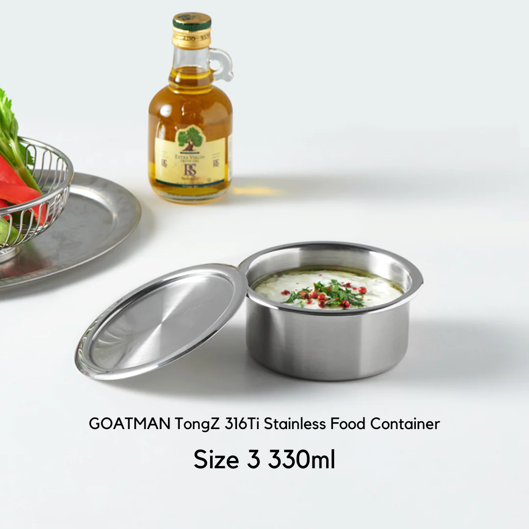 고트만 통즈 316Ti 스텐 반찬통 3호~7호 GOTMAN TongZ Stainless Food Container - Image 2
