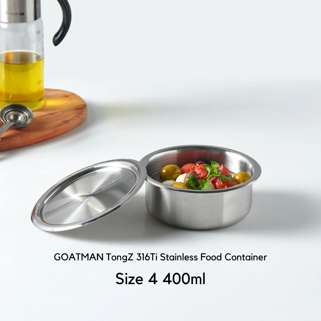 고트만 통즈 316Ti 스텐 반찬통 3호~7호 GOTMAN TongZ Stainless Food Container - Image 3