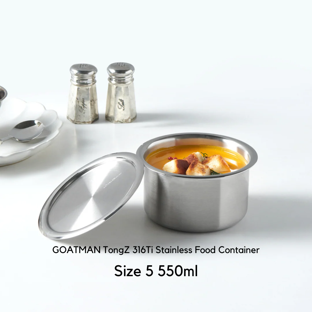고트만 통즈 316Ti 스텐 반찬통 3호~7호 GOTMAN TongZ Stainless Food Container - Image 4