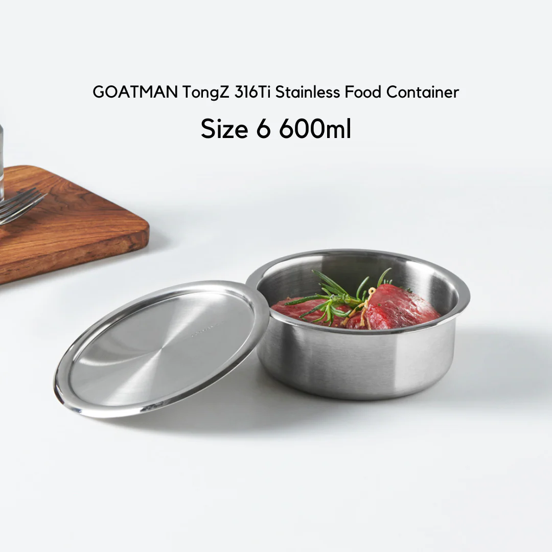 고트만 통즈 316Ti 스텐 반찬통 3호~7호 GOTMAN TongZ Stainless Food Container - Image 5