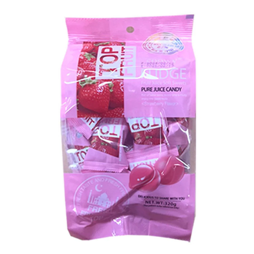 TOP FRUIT COOWY FUDGE Pure Juice Candy 320g _4 Types - Image 9