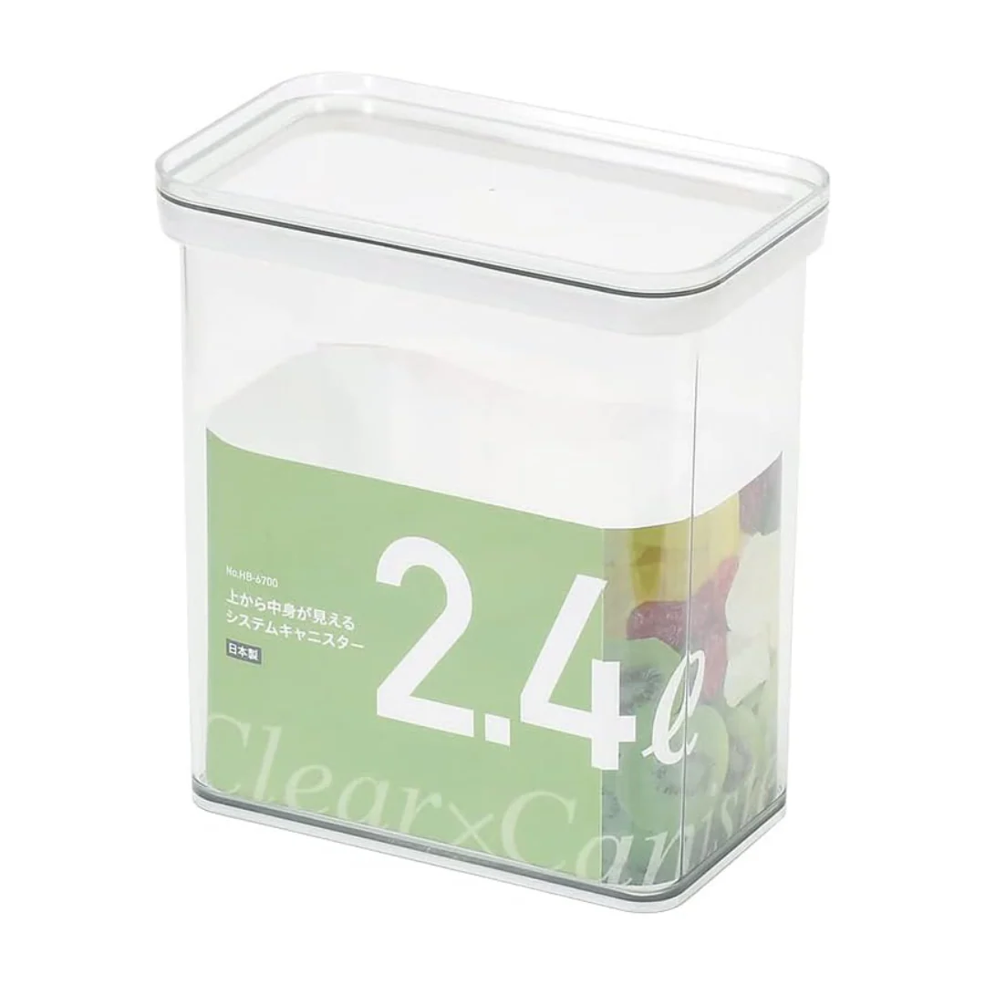 PEARL METAL Storage container 1.4L/900ml/2.4L/3.4L - Image 3