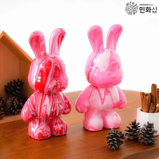 푸어링아트 Pouring Art Toy DIY Kit Rabbit Pink/Purple - Image 4