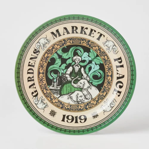 가든스마켓플레이스 틴플레이트 (그린/브라운) Gardens Maket PL 1919 Tinplate (Green/Brown) - Image 5