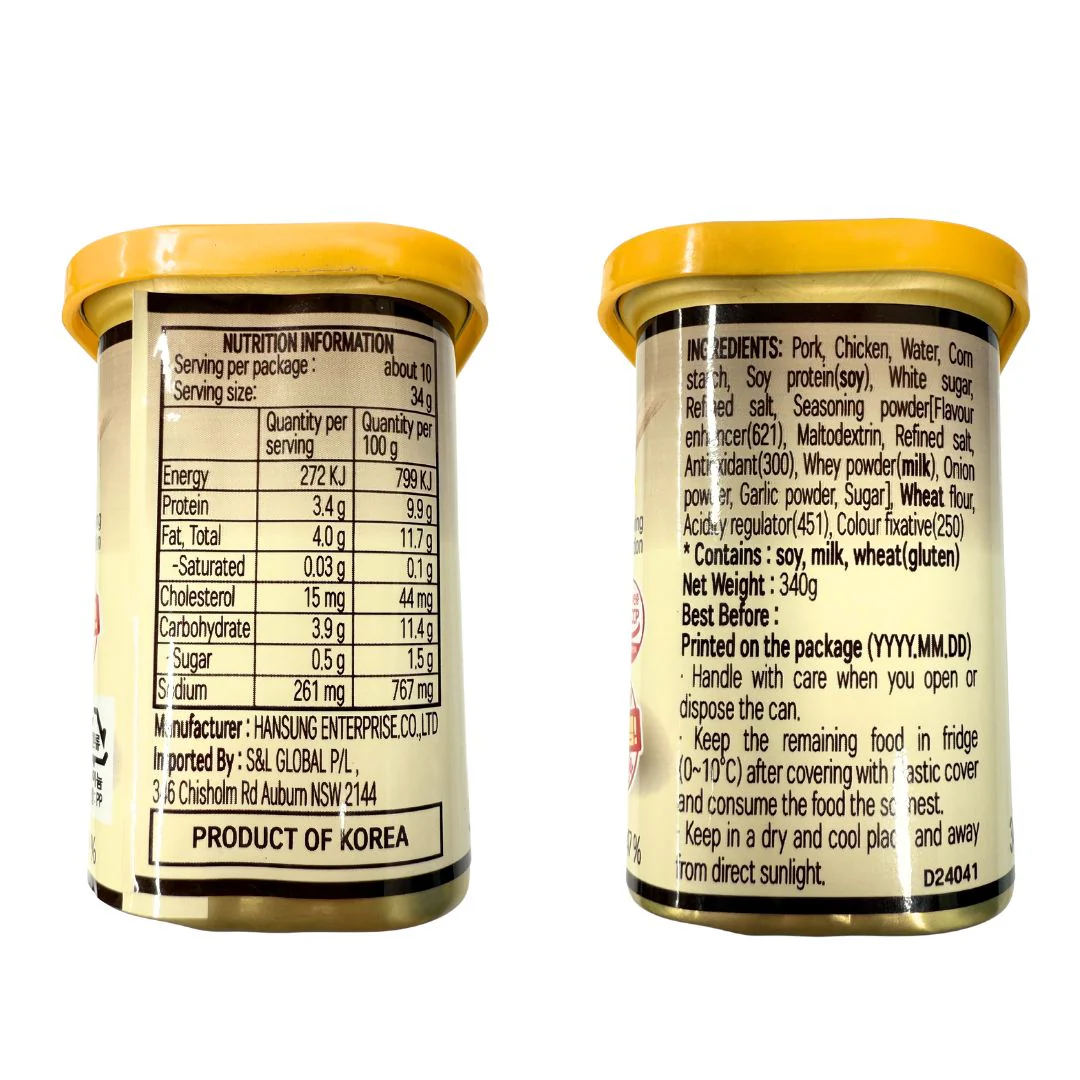 Hansung Luncheon Meat 340g - Image 2