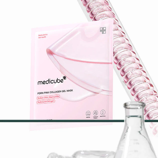 medicube PDRN Pink Collagen Gel Mask (4ea) - Image 2
