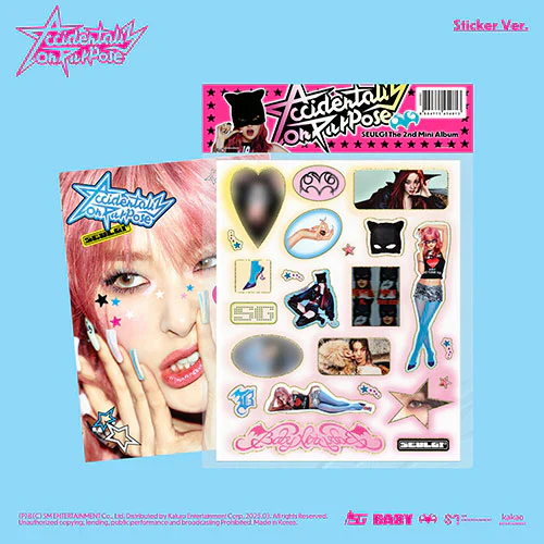 슬기 SEULGI - 2nd Mini Album Accidentally On Purpose (Sticker ver.)