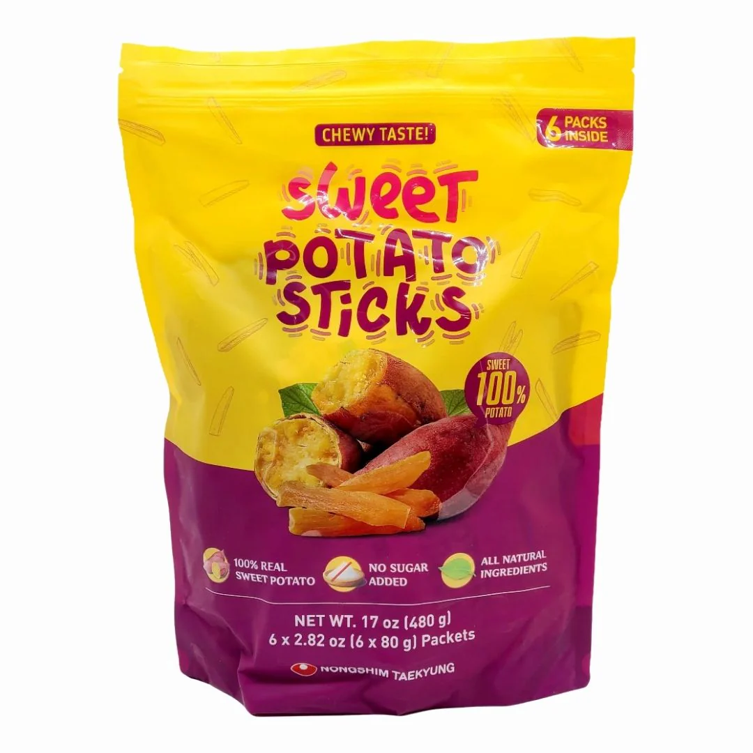 LOWEST PRICE💙 Taekyung Sweet Potato Sticks 80g*6ea