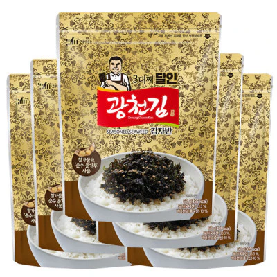 3대째 달인 광천김 김자반 KwangCheonKim Seasoned Seaweed 2packs