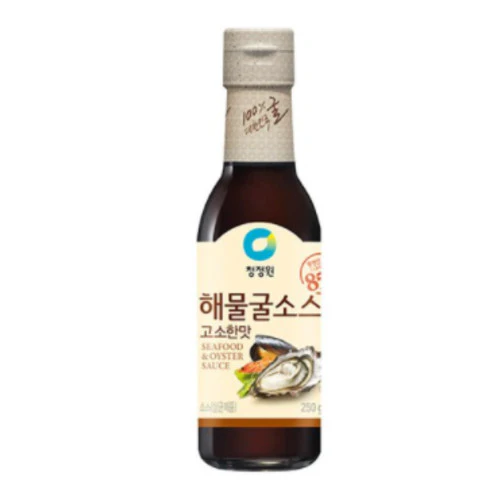 청정원 해물 굴소스 고소한맛 Seafood Oyster sauce 250g