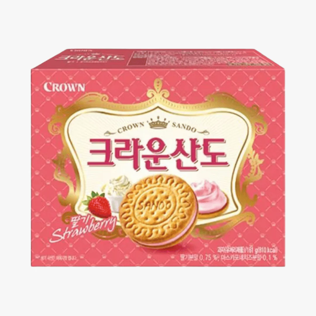 Crown Sando Biscuit Sandwich 323g 2 Flavors - Image 2
