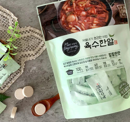 해통령 육수 한알 (진한맛/칼칼한맛) 100g Deep Taste Seafood Stock (2 flavors) - Image 3