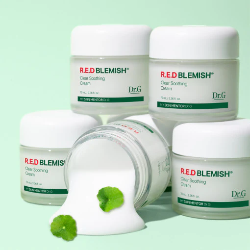 Dr.G 진정강한 수분크림 R.E.D Blemish Clear Soothing Cream 70ml - Image 2