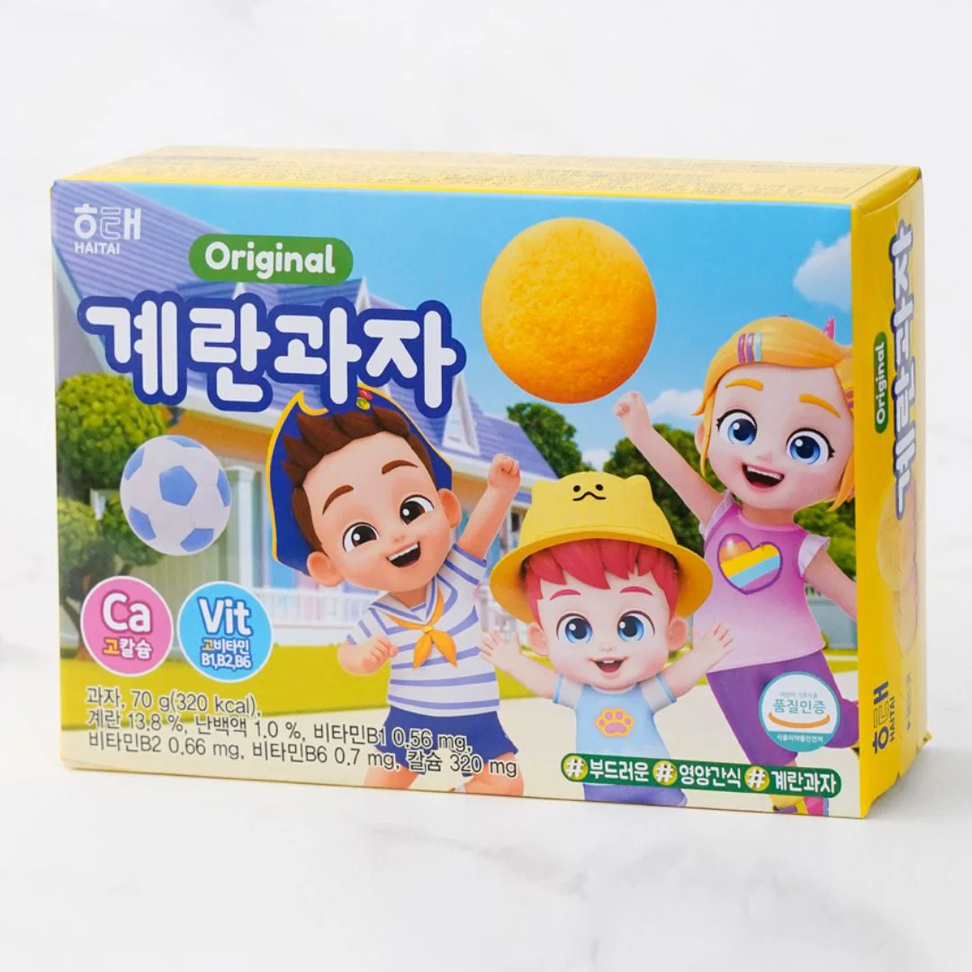 Soft & Nutritious๐ Haitai Egg Biscuits 70g