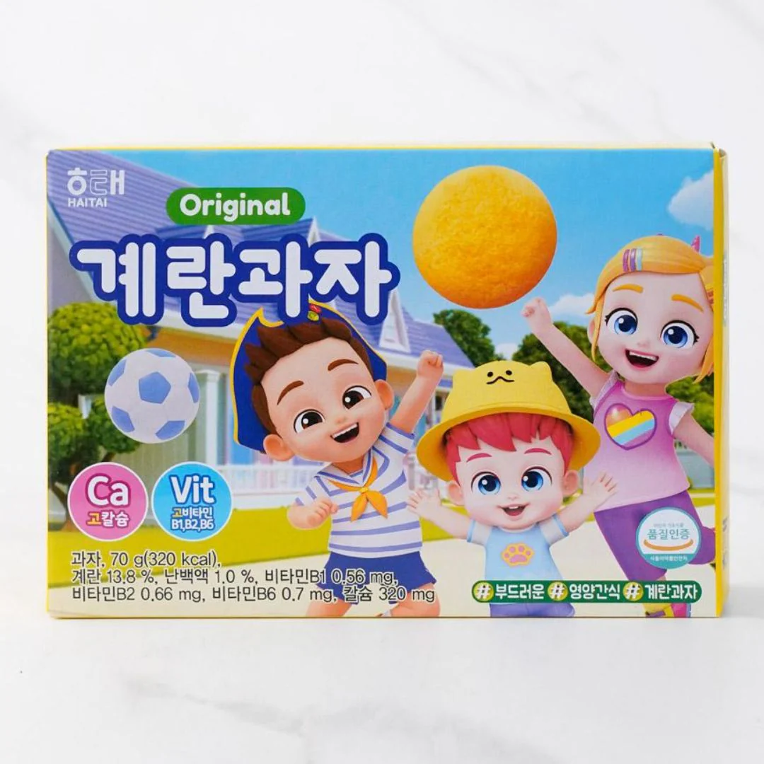 Soft & Nutritious๐ Haitai Egg Biscuits 70g - Image 2