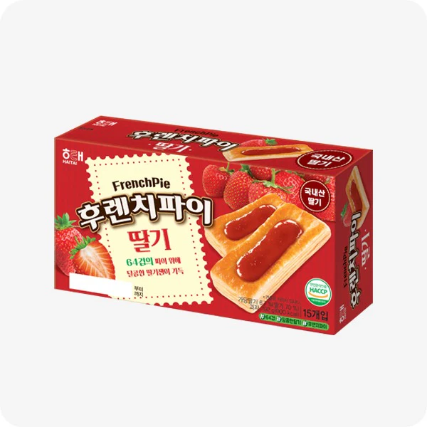 Haitai FrenchPie (Strawberry/Apple/Petit Chocolate/Blackcurrant) - Image 3