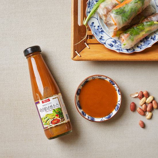 Himorn 피넛 월남쌈 소스 Peanut Vietnam Rice paper sauce 230g - Image 2