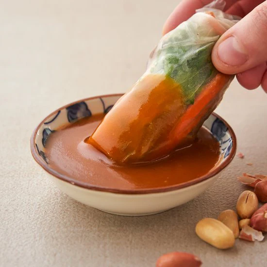 Himorn 피넛 월남쌈 소스 Peanut Vietnam Rice paper sauce 230g - Image 3