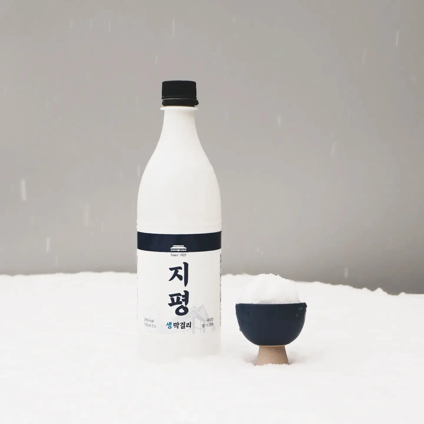 지평막걸리 Ji pyeong Makgeolli Fresh 750ml - Image 3