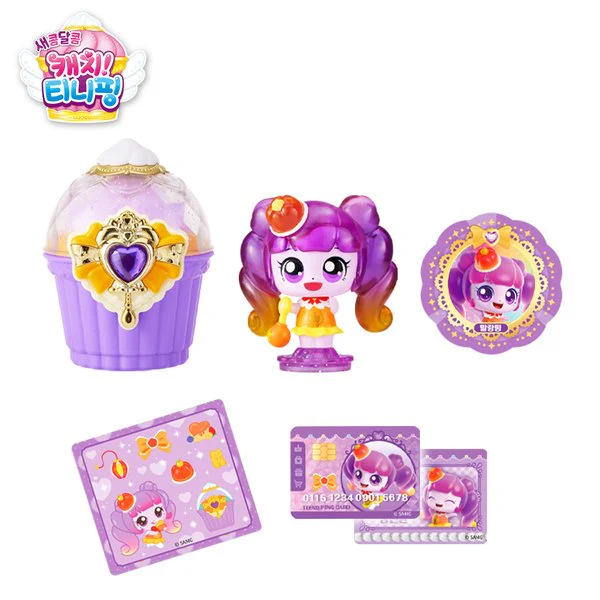 Korean Toy ๐ ์์ฝค๋ฌ์ฝค ํฐ๋ํ ํผ๊ท์ด Sweet and Sour Teenieping Figures - Image 6