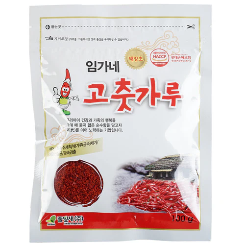임가네 태양초 고춧가루 조미용 500g/1kg 김치용 100g부터 Red pepper Powder for kimchi / seasoning - Image 3