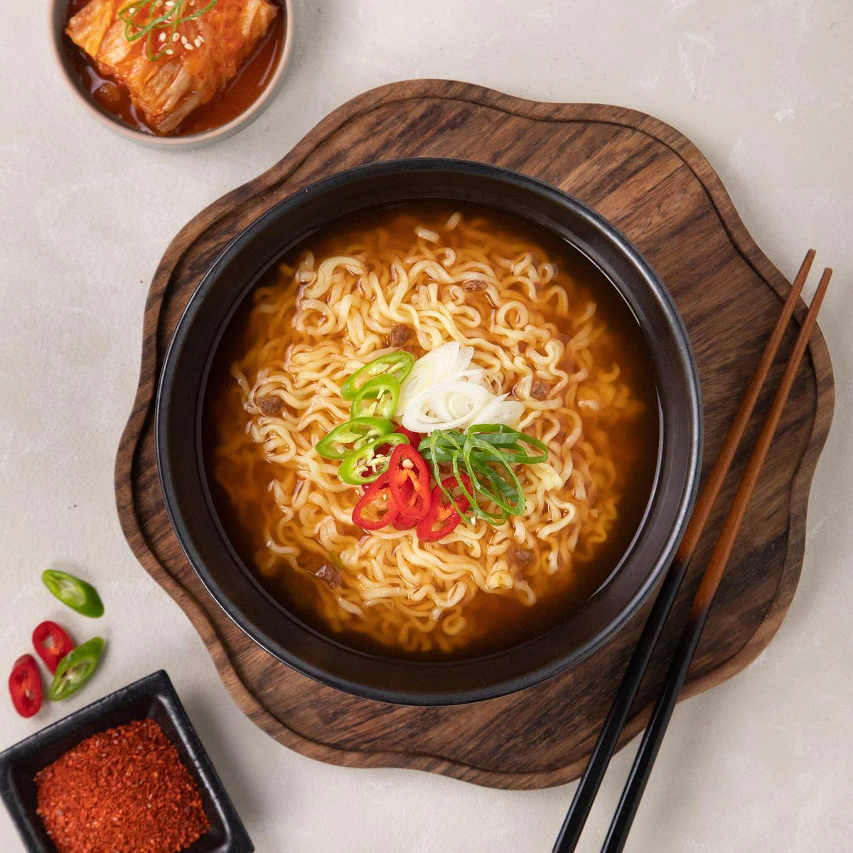 Jin Ramyun (Mild/Spicy) 120g*5pk - Image 3